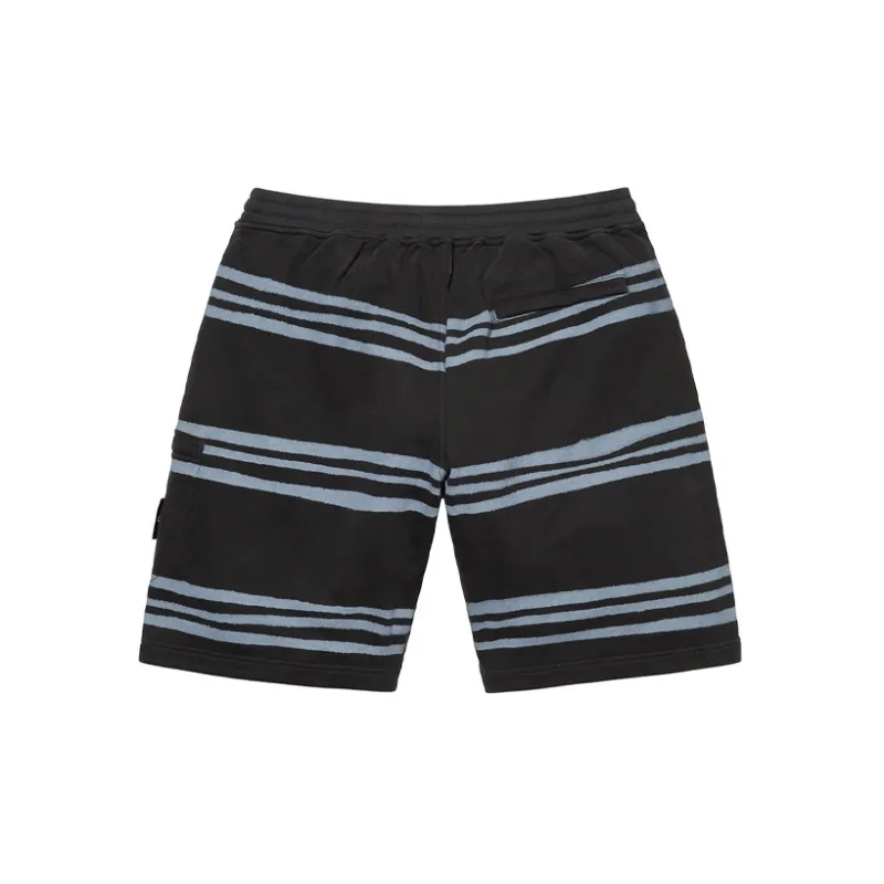 Supreme Stone Island Warp Stripe Sweatshort-3