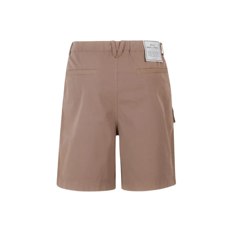 Zzegna Casual Shorts Men Khaki-1