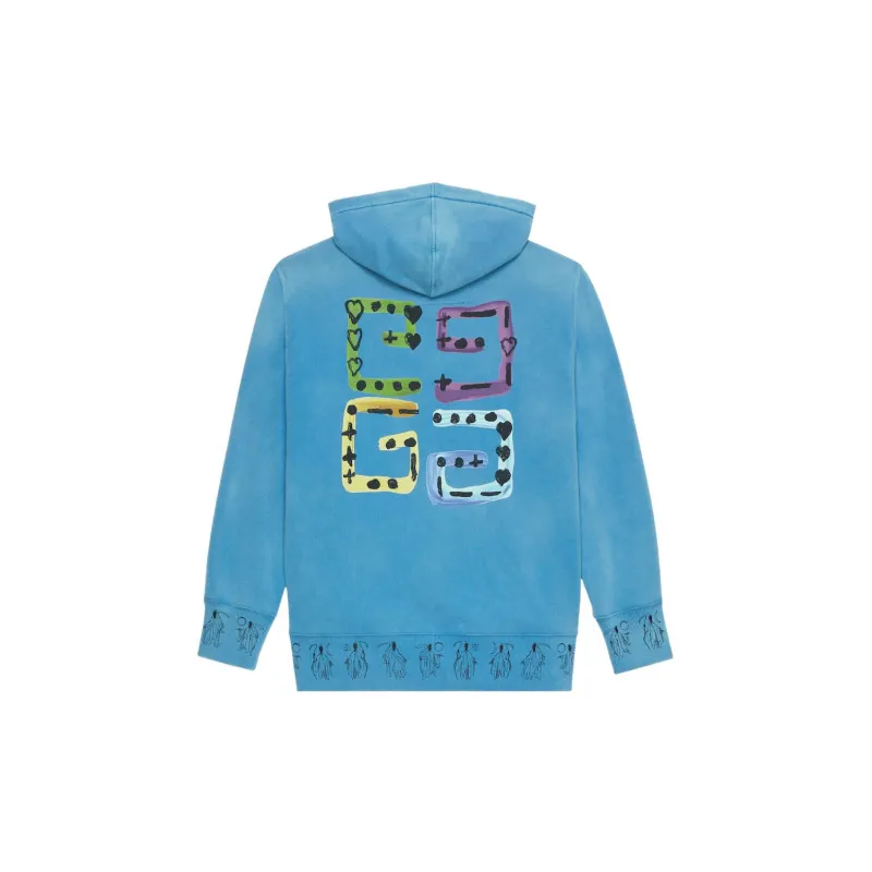 Givenchy Classic Fit Patch And Embroidery Hoodie-1