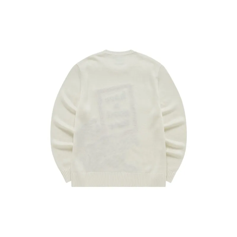 FILA x Have A Good Time Co-branded Year Of The Tiger Collection Sweater Unisex Cloud White-1