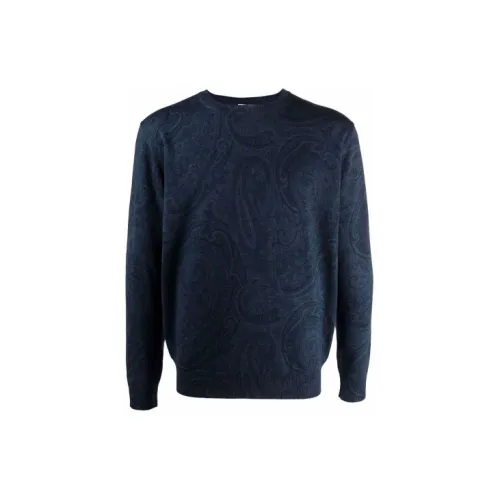 ETRO Sweaters Men Blue