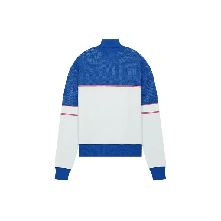 WE11DONE SS22 Sweater Unisex Blue-1
