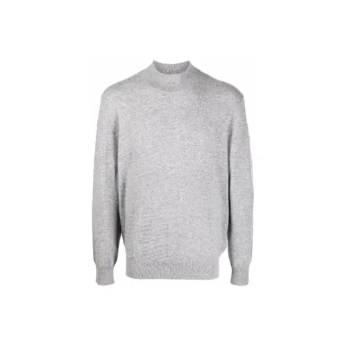 Zzegna Cashmere Sweaters Men Gray