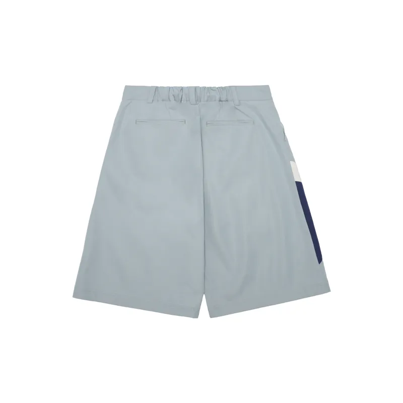 UNVESNO SS21 Loose Fit Shorts Unisex Light Blue-1