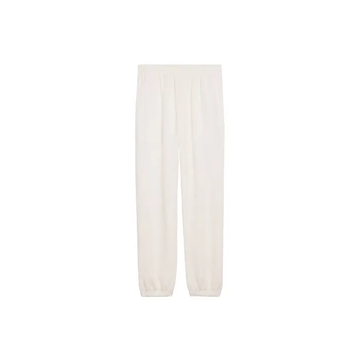 CELINE Embroidered Track Pants In Cotton Fleece-1