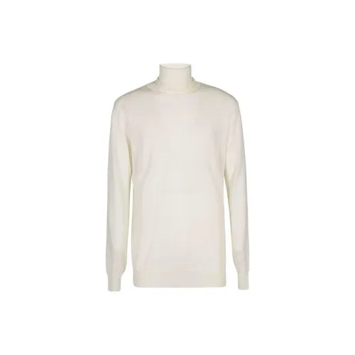 Ann Demeulemeester Cashmere Sweaters Men Beige