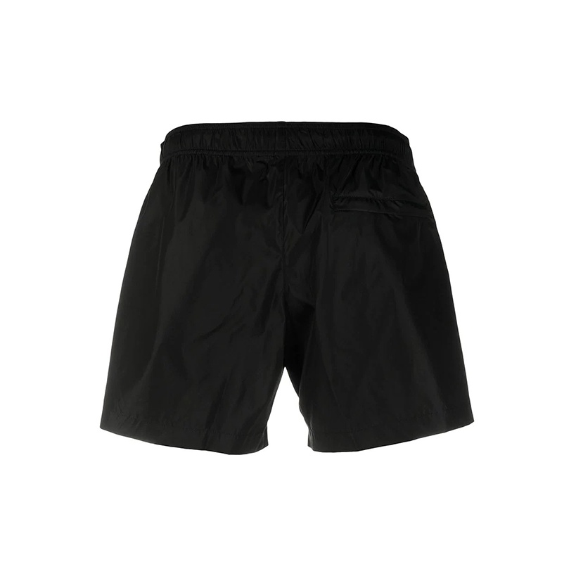 OFF-WHITE Logo Print Quote Motif Swim Shorts S - POIZON