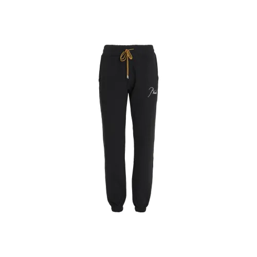 RHUDE Knitted Sweatpants Men Black