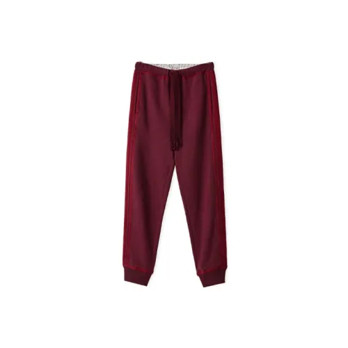 LOEWE Knitted Sweatpants Men Fuchsia