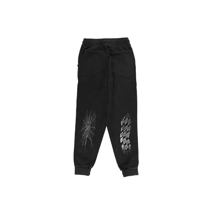 RHUDE Knitted Sweatpants Men Black-1