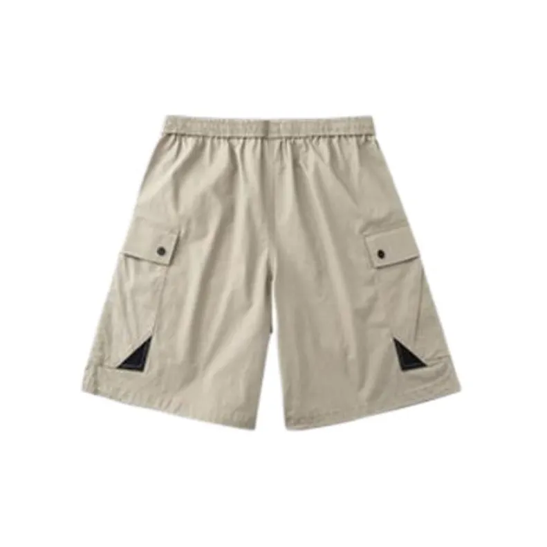 Anta Loose Fit Shorts Men's Khaki-1