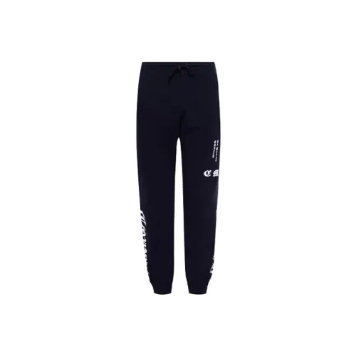 Marcelo Burlon Knitted Sweatpants Men Black