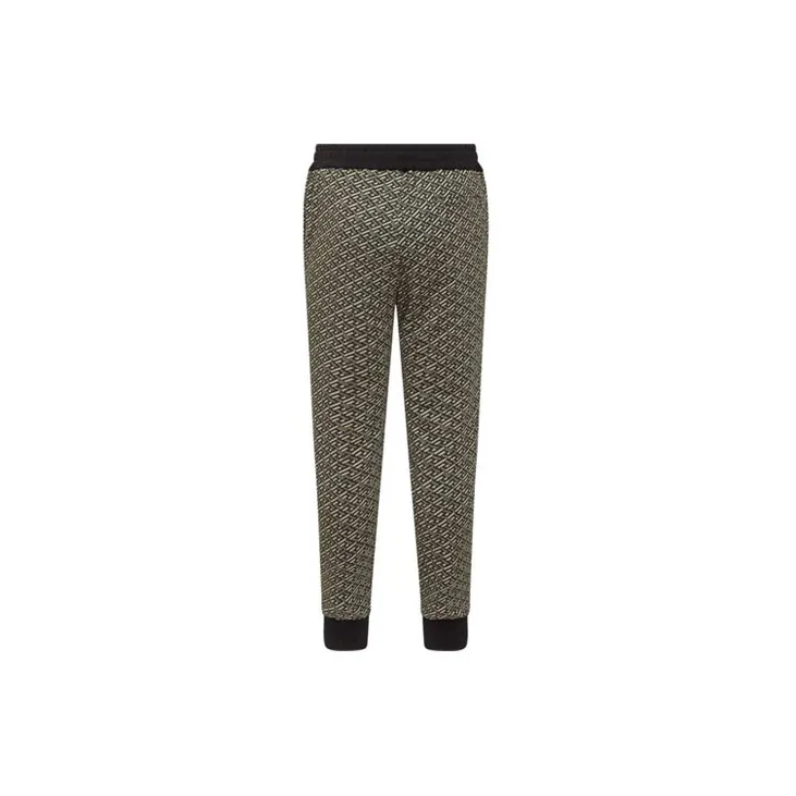 VERSACE Knitted Sweatpants Men Green-1