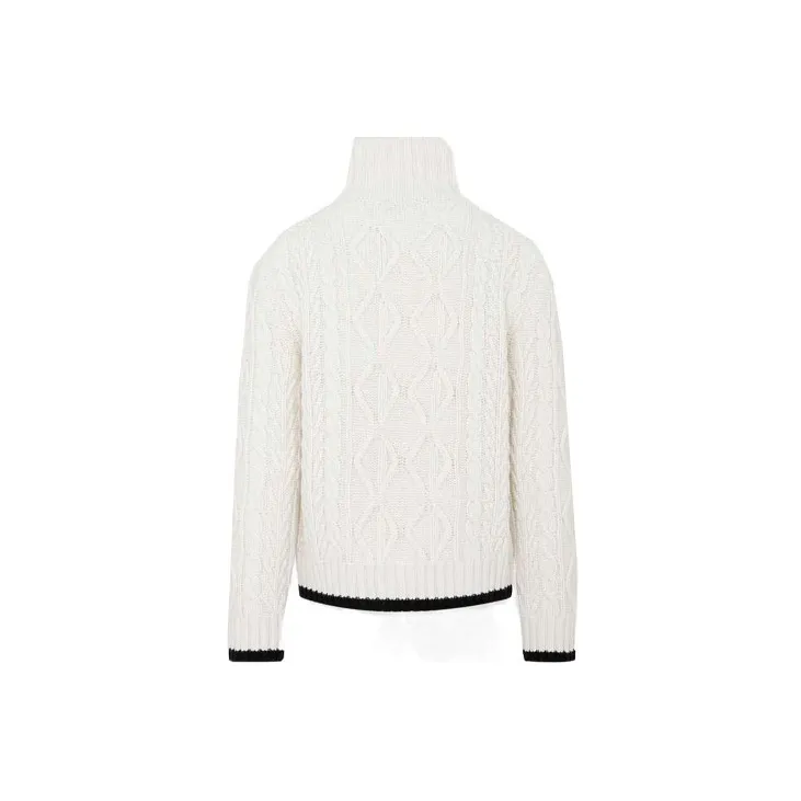 DIOR Quarterly New Products Cashmere Sweaters Men White-1