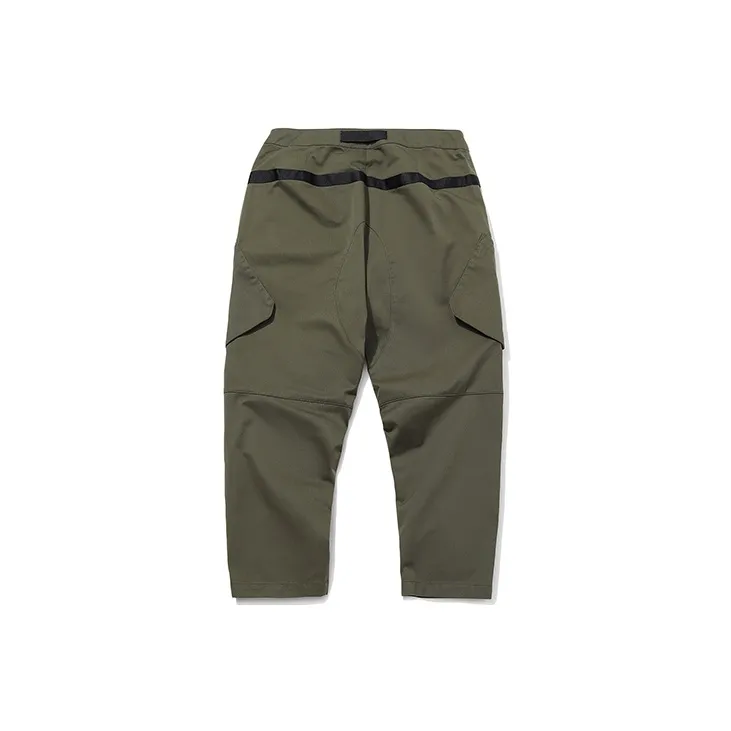 LiNing Casual Pants Men Dark Olive Green-1