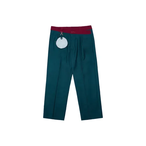 UNVESNO Casual Pants Unisex Green