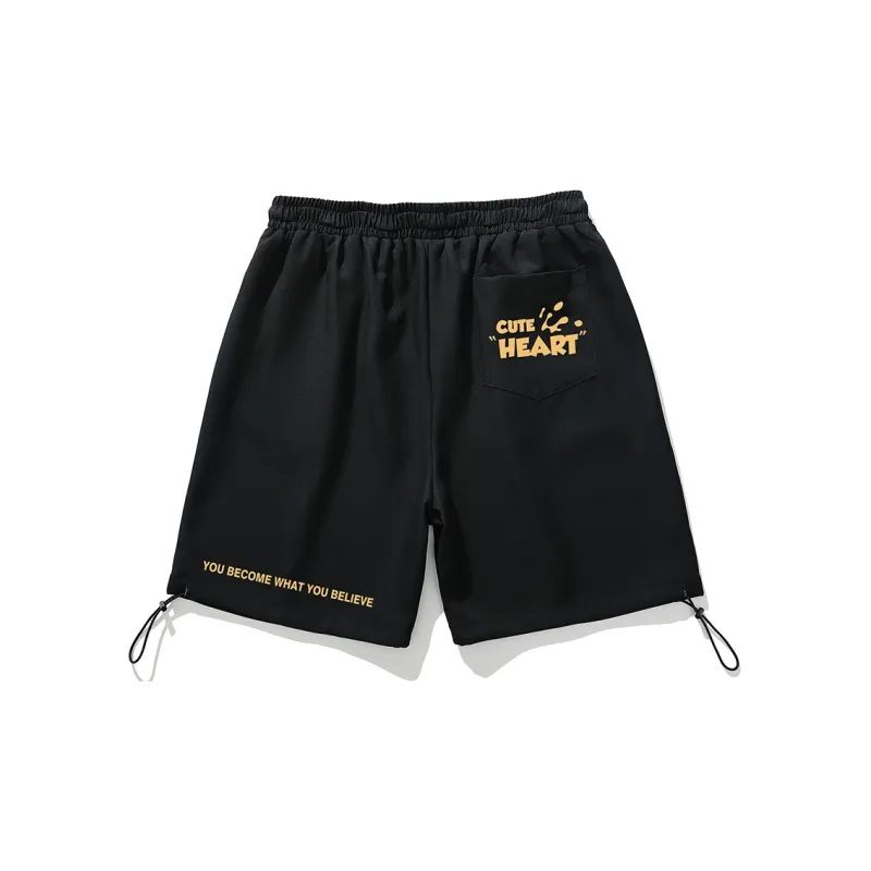 SANSYAS Loose Fit Shorts Unisex-6