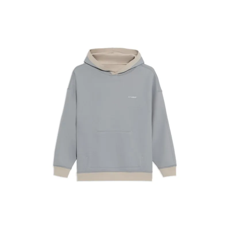 LiNing Sweatshirt Unisex Oat Gray Space Gray-2