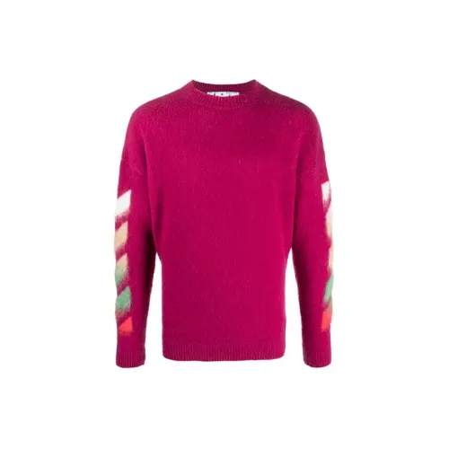 OFF-WHITE SS21 Sweaters Men Red