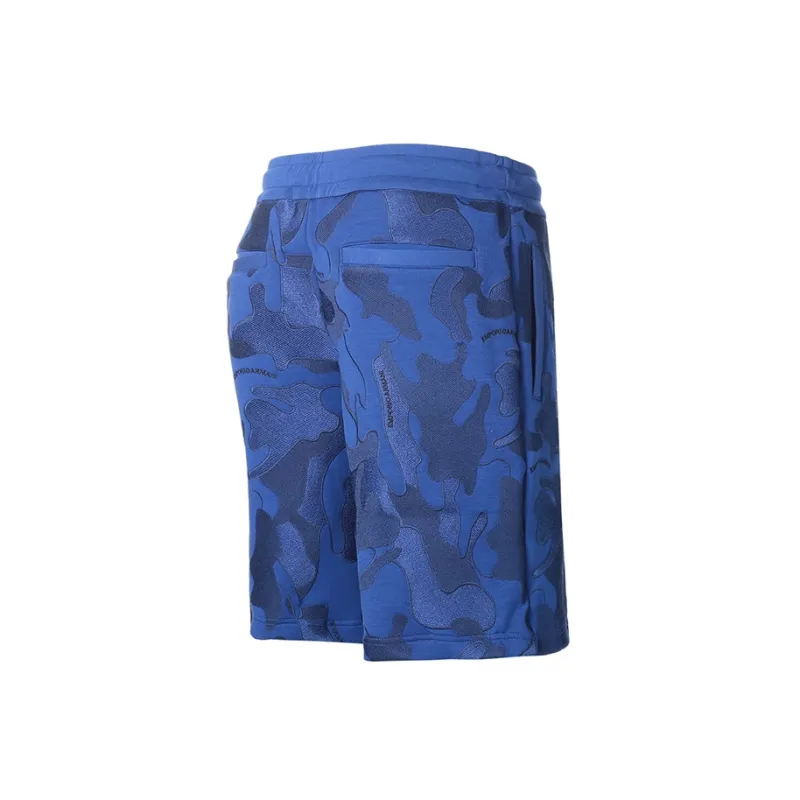 EMPORIO ARMANI Casual Shorts Men Royal Blue-2
