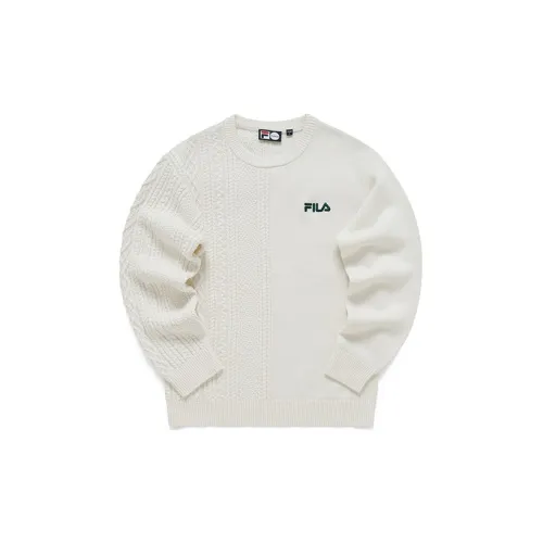 FILA FUSION Sweaters Men Standard White