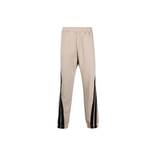 MSGM Knitted Sweatpants Men Light Brown