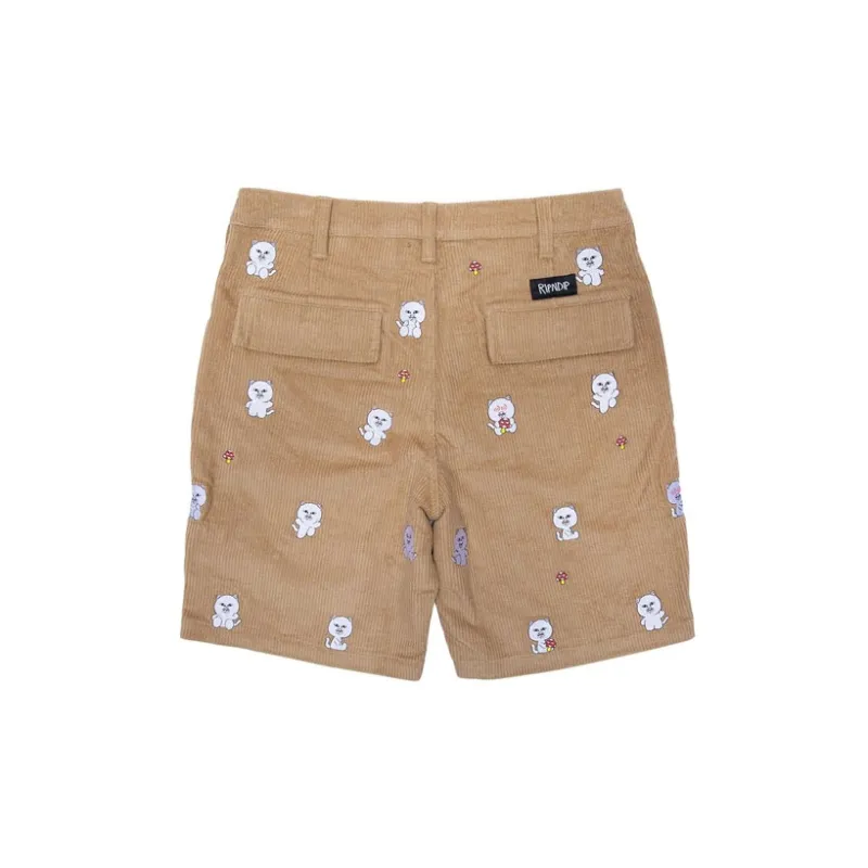 RIPNDIP Casual Shorts Unisex Umber-1