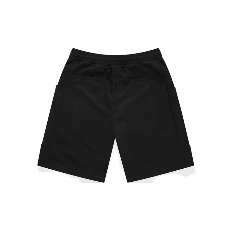 White Mountaineering X FILA FUSION FILA FUSION Hakusan L Collaboration Collection Sports Shorts Men Pitch Black-1