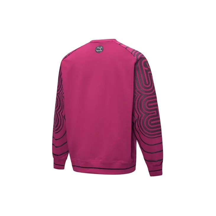 PUMA Sweatshirt Unisex Rose Red-1