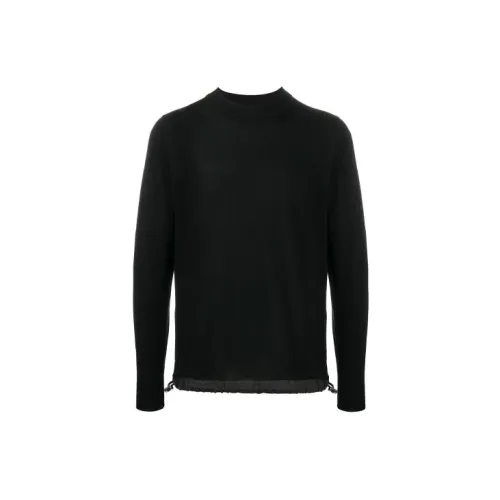 Sacai Sweaters Men Black