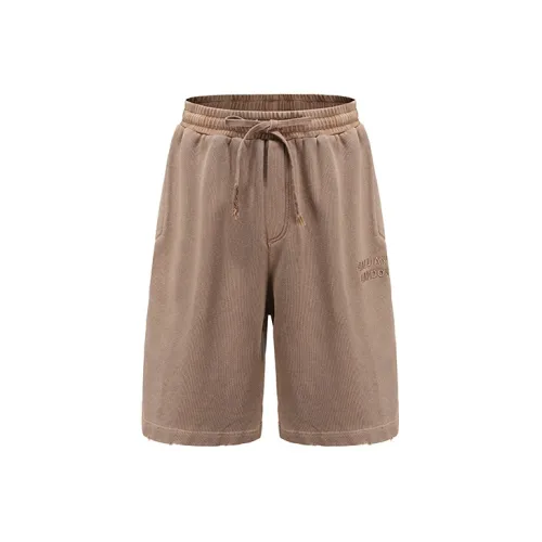 GALLIANO LANDOR Casual Shorts Unisex Dark Brown