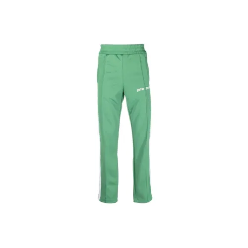 PALM ANGELS Knitted Sweatpants Men Green