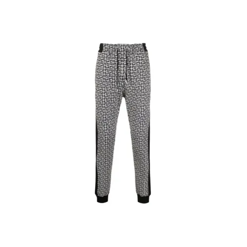 BALMAIN Knitted Sweatpants Men Black