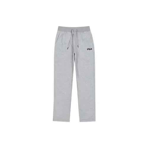 FILA Knitted Sweatpants Unisex Gray