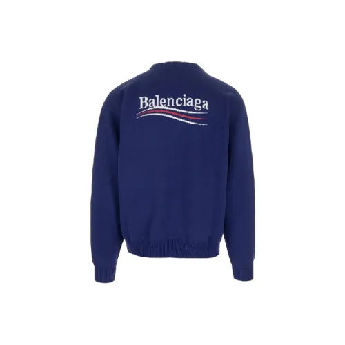 Balenciaga Sweaters Men Blue