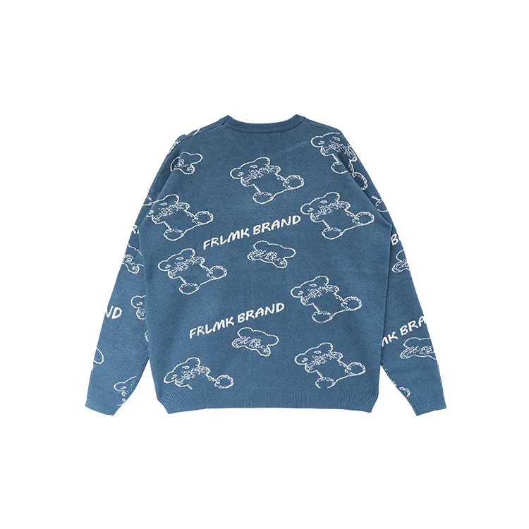 FRLMK Sweaters Unisex Blue-1