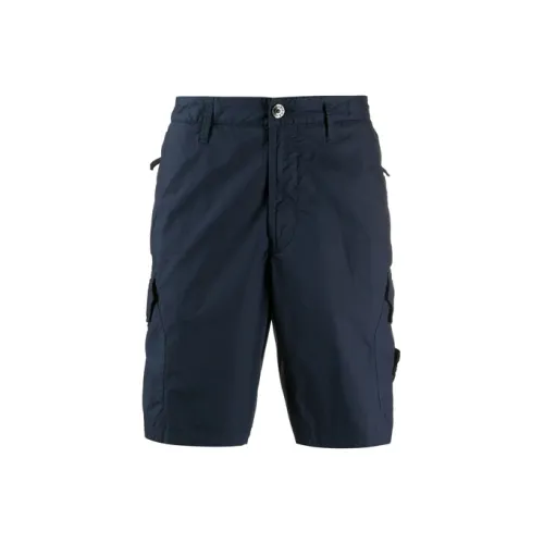 STONE ISLAND Cargo Shorts Men Dark Blue