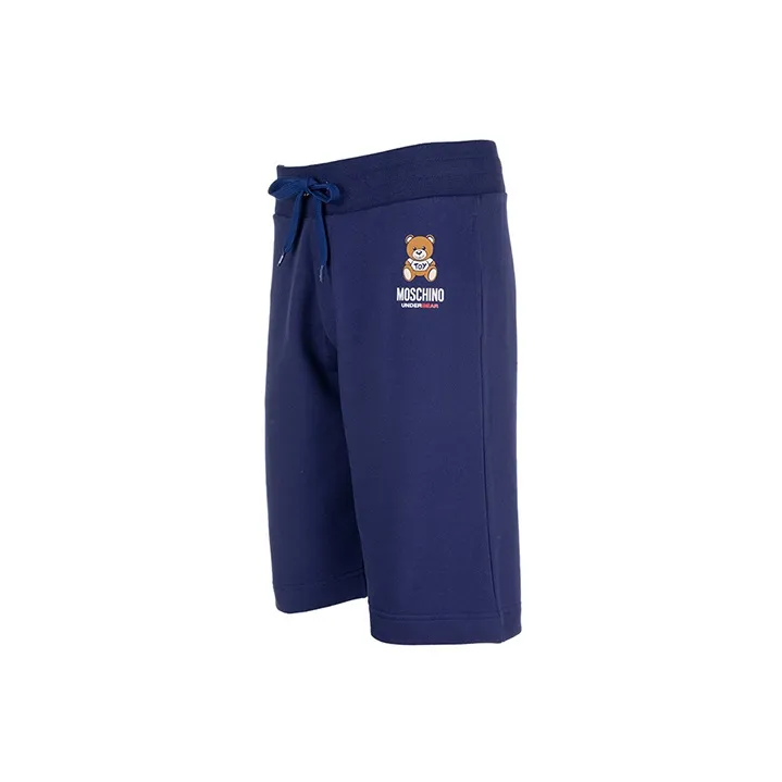 MOSCHINO Casual Shorts Men Blue-2