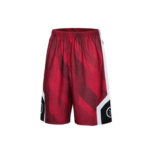 LINING Wade Collection Casual Shorts Men Brick Red