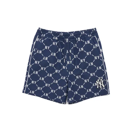 MLB Base Logo Casual Shorts Unisex Marine Blue