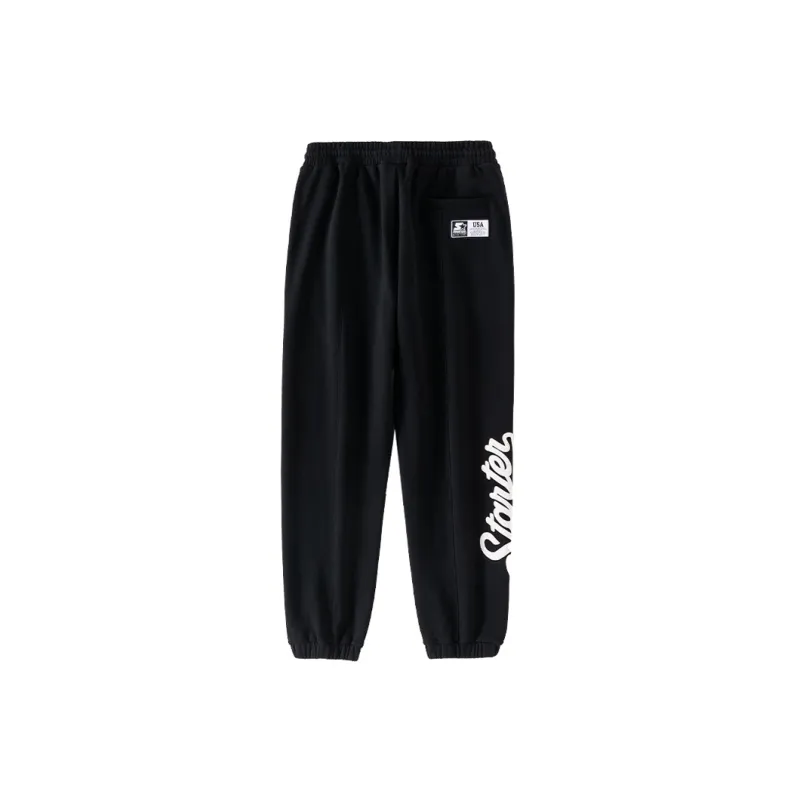 STARTER Knitted Sweatpants Unisex Black-1