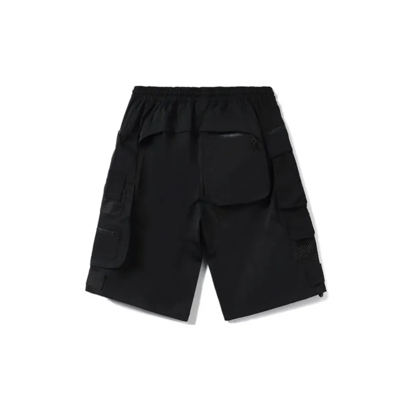 LINING Cargo Shorts Men Black-1