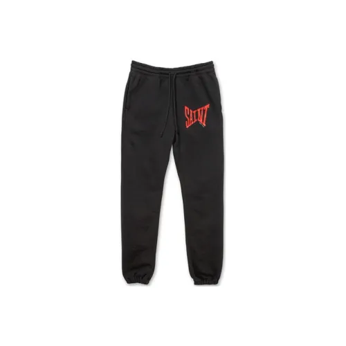 SAINT Mxxxxxx Knitted Sweatpants Unisex Black