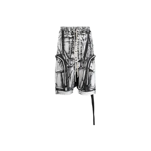 Rick Owens DRKSHDW Casual Shorts Men Black