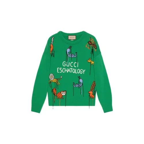 GUCCI Sweaters Men Green