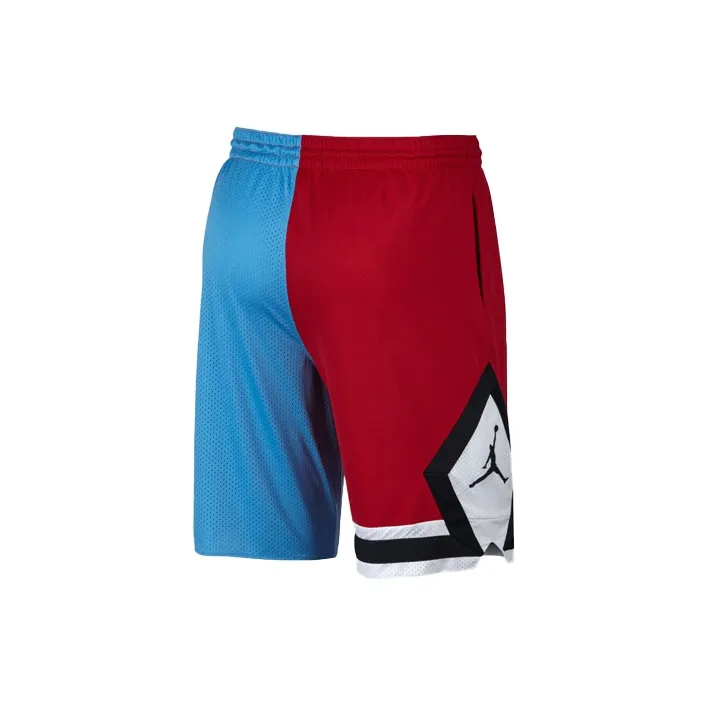 Jordan Basketball Shorts Men Red Blue-1