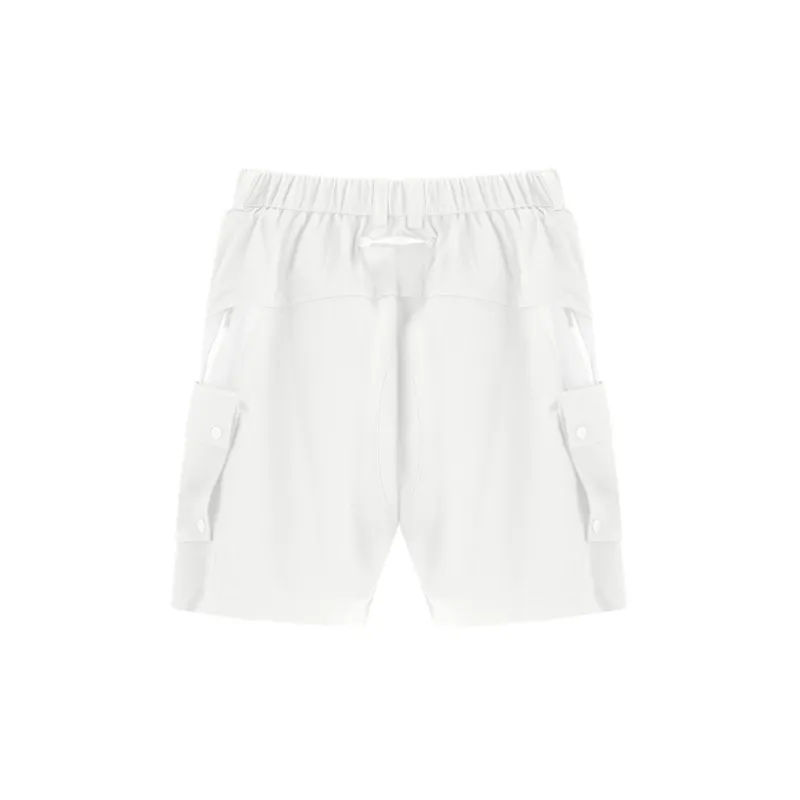 NORVINCY Urban Techwear Badge Cargo Shorts Unisex-11