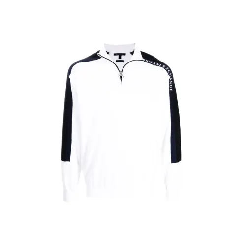 ARMANI EXCHANGE Cashmere Sweaters Men White