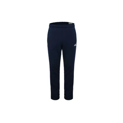 Adidas Knitted Sweatpants Men Navy Blue