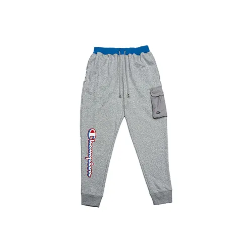 Champion Knitted Sweatpants Unisex Light Gray